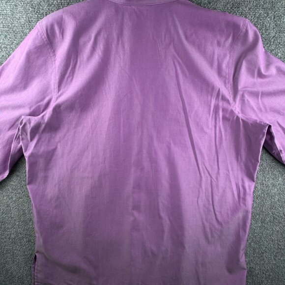 Orvis Women’s Purple Button Up Shirt 1/2 Sleeve Size 18 Cotton Wrinkle Free - Picture 10 of 10